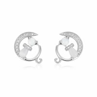 Pendientes Mujer in Plata BROC.B 1524 OR